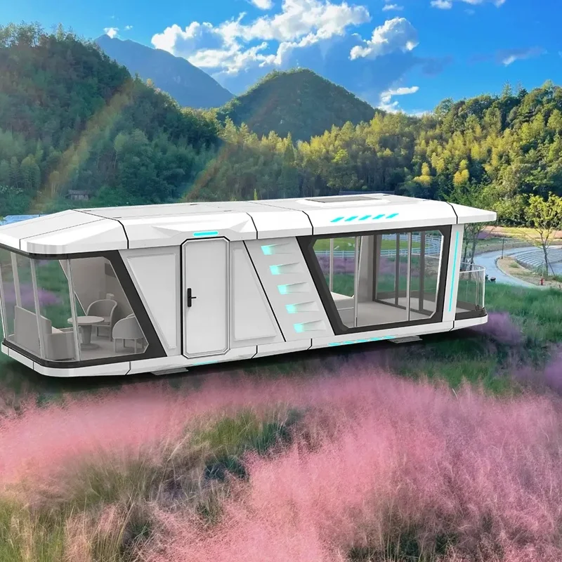 Flexible Easy to Move 20ft 40ft Prefabricated Expandable Container House with Bathroom Price