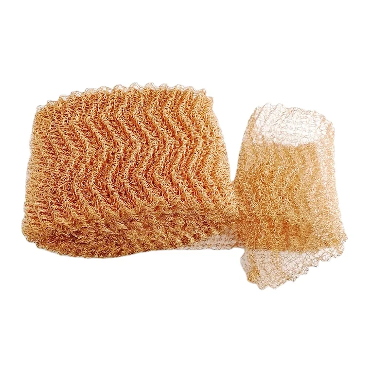 Медный вязаный проволочный сетчатый фильтр для разделения газов и жидкостей