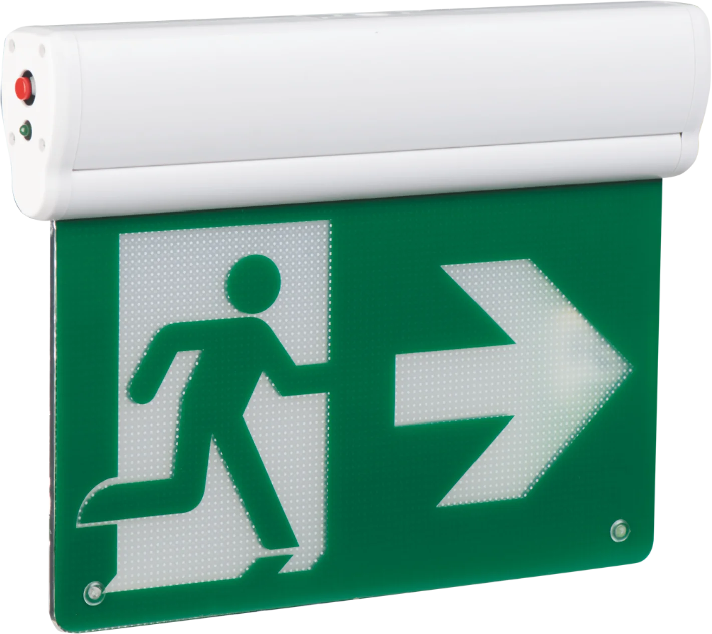 UL CSA CE Listed RC EDGE Lit Acrylic Running Man EXIT Sign Emergency Light