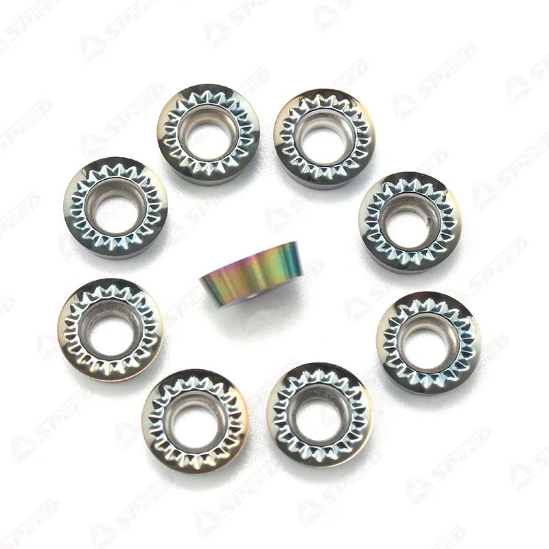 High Quality RPMT1003MO RPMT08T2MO RDMT/RPMT RCGT1003MO Milling Carbide Inserts for Aluminum