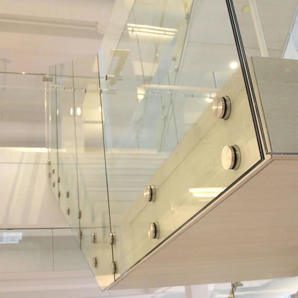 Ace Glass Stair Railing Cost Glass Stair Railing Photos  Balustrade Glass Railing