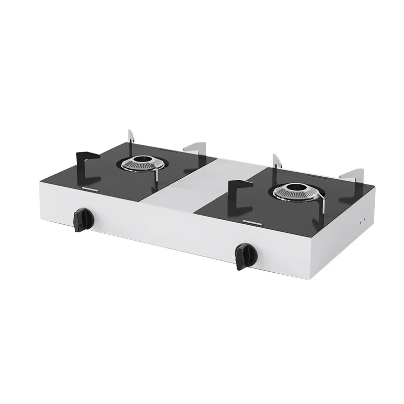 Customized Mini Two Burner Table Top Gas Stove Small Headed Outdoor Camping Gas Hob