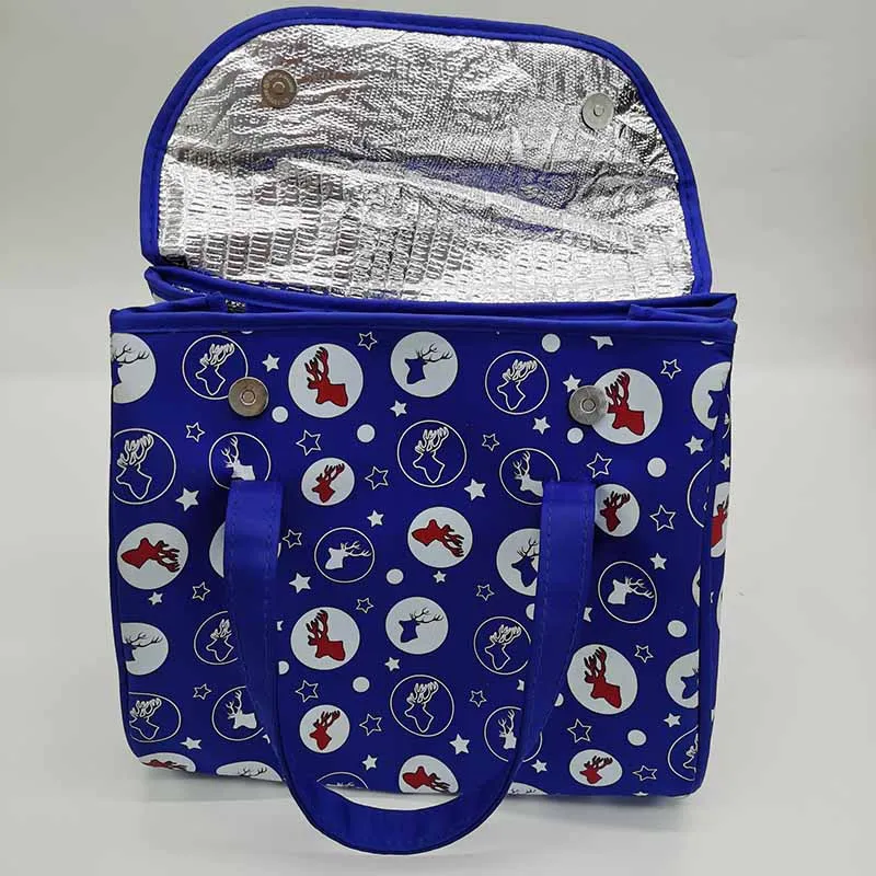 Wholesale Fashion Lunch Box Cooler Bag Ice Pack large cooler bag insulated Travel Picnic Pizza Cooler Bag
