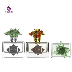 100Ml French Square Spray Glass Perfume 50 Ml Empty Custom Cologne Bottle