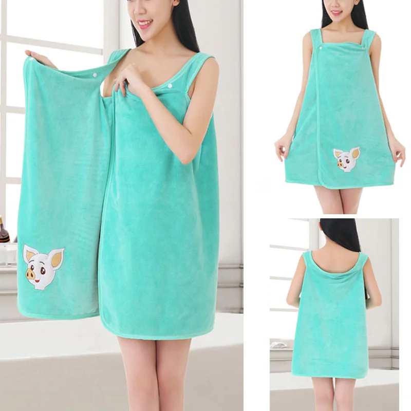 Multifunctional Magic Woman Microfiber Bath Towel/Wrap