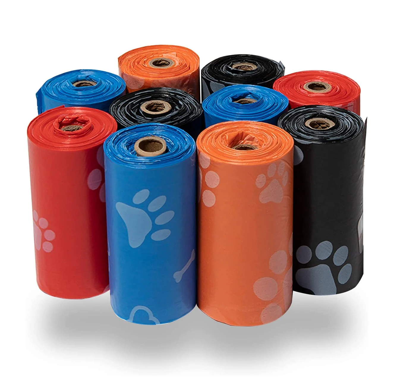 Hygienic Portable Thick Bags Waterproof Waste Bag for Dogs and Cats Biodegradable Dispenser  Dog Poop Bag