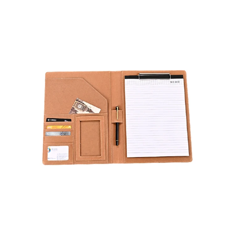 Notebook A3 Hanging Portfolio  Briefcase Customized Office File Folder With Fasteners