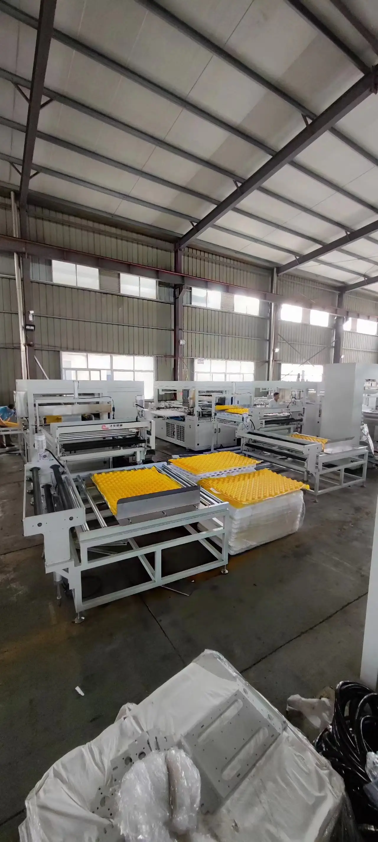 Used since 1987 styrofoam EPS foam packaging fish box making machine