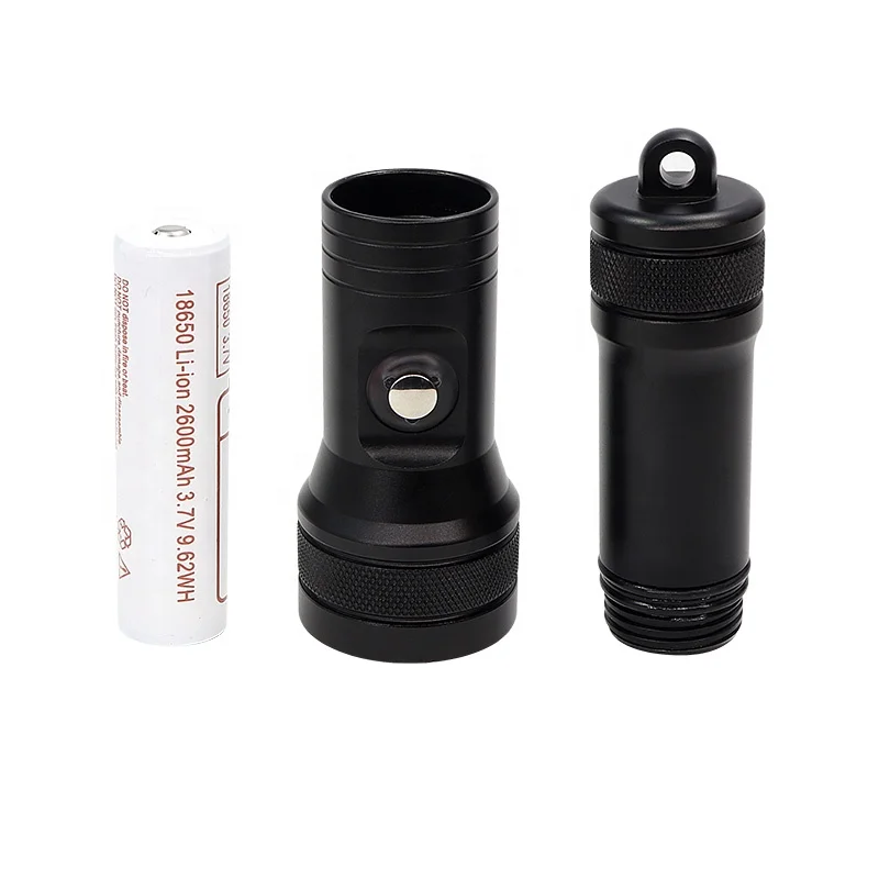 Professional Rechargeable Waterproof LED Diving Light Products Strong Flashlights Swimming Diving Light