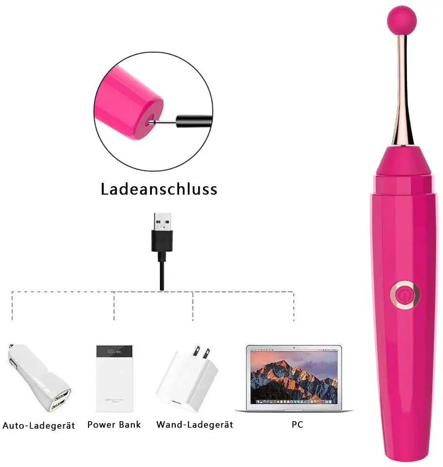 Hot sale 10 Powerful Modes Orgasm Pen Sex Toys  G-spot Vibrator Clitoral Vaginal Nipple Orgasm Pen for adult