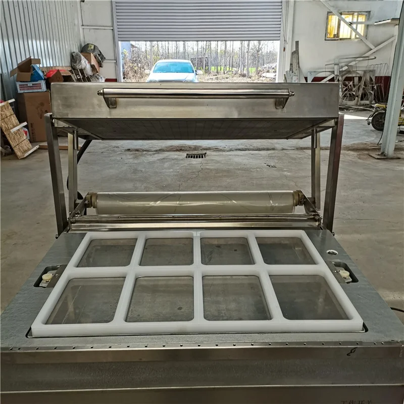 Automatic Vsp Vacuum Skin Packaging Machine Vacuum Skin Packing Machine Food Ready Meals Vacuum Skin Packaging Machine