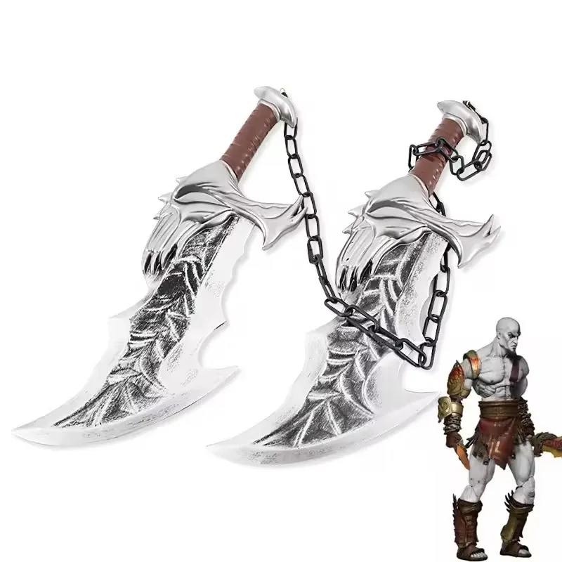 High Quality PU Foam Atreus Sindri Thor Hammer Kratos Game Accessories Kratos Blades Of Chaos Leviathan God of War Kratos
