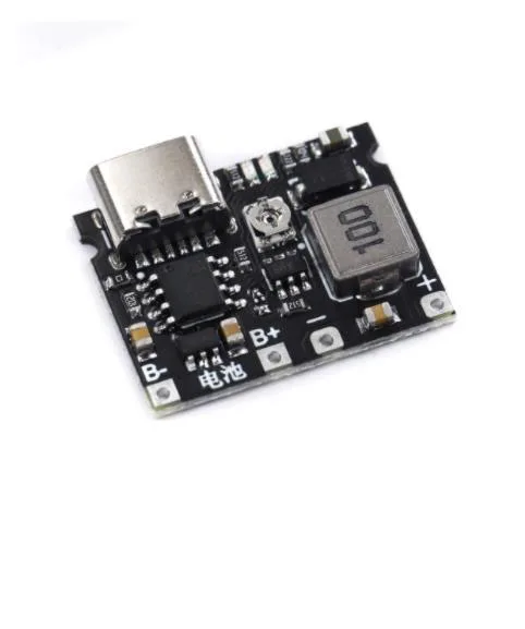 Lithium Li-ion 18650 3.7V 4.2V Battery Charger Board DC-DC Step Up Boost Module TP4056 DIY Kit Parts