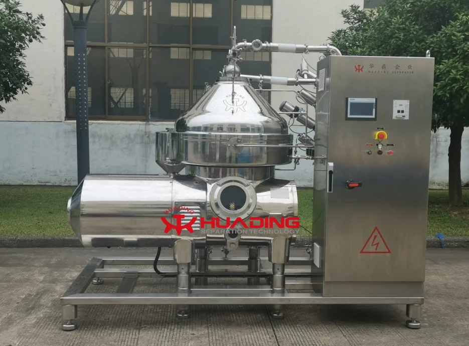 Top quality pectin extraction disc stack centrifuge separator desludging small inverting basket Fast delivery