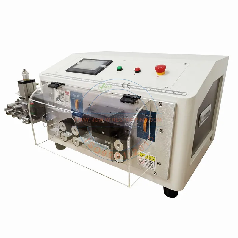 Automatic Flat Ribbon Cable Cutting Slitting and Stripping Machine JCW-CS12