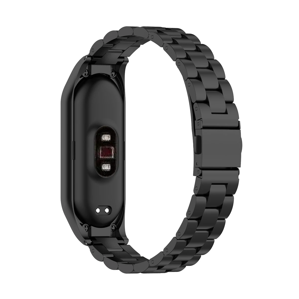 Металлический браслет из нержавеющей стали для Mi Band 5/6 ремешок наручных часов