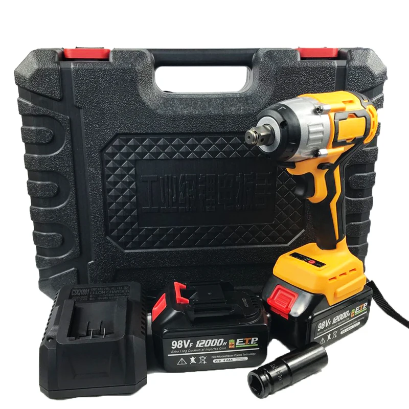 High Torque Cordless 21v Power Wrench for Nut, Car Wheel