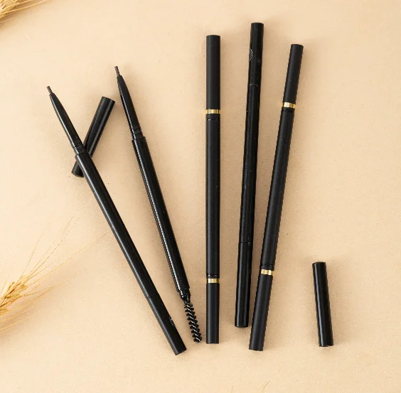 Wholesale 6 Colors Private Label Custom Logo Brow Eyebrow Pencil