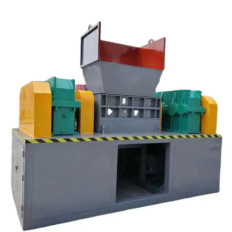 Hard Plastic Shredder/heavyduty Plastic Pipe Drum Barrel Shredding Crushing Machine/ Shredder Crusher System