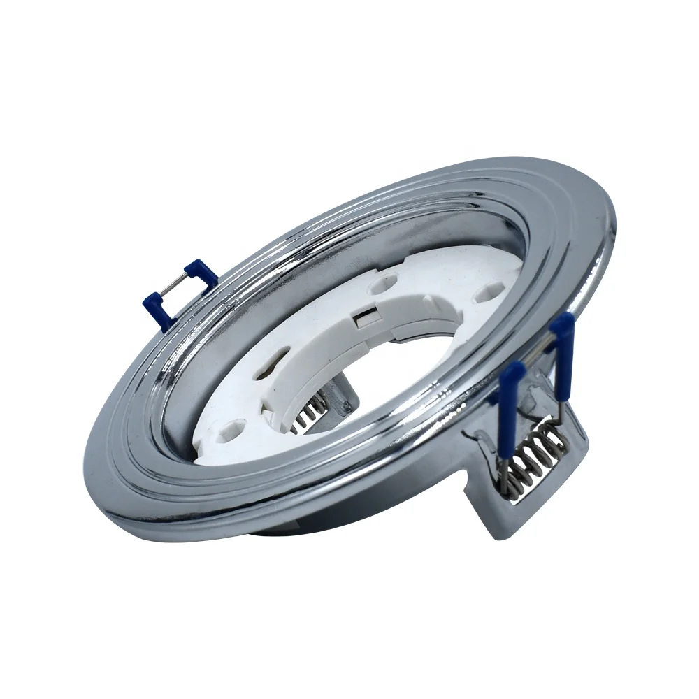 GX53 led ceiling down light fitting steel lighting housing downlight base fixture