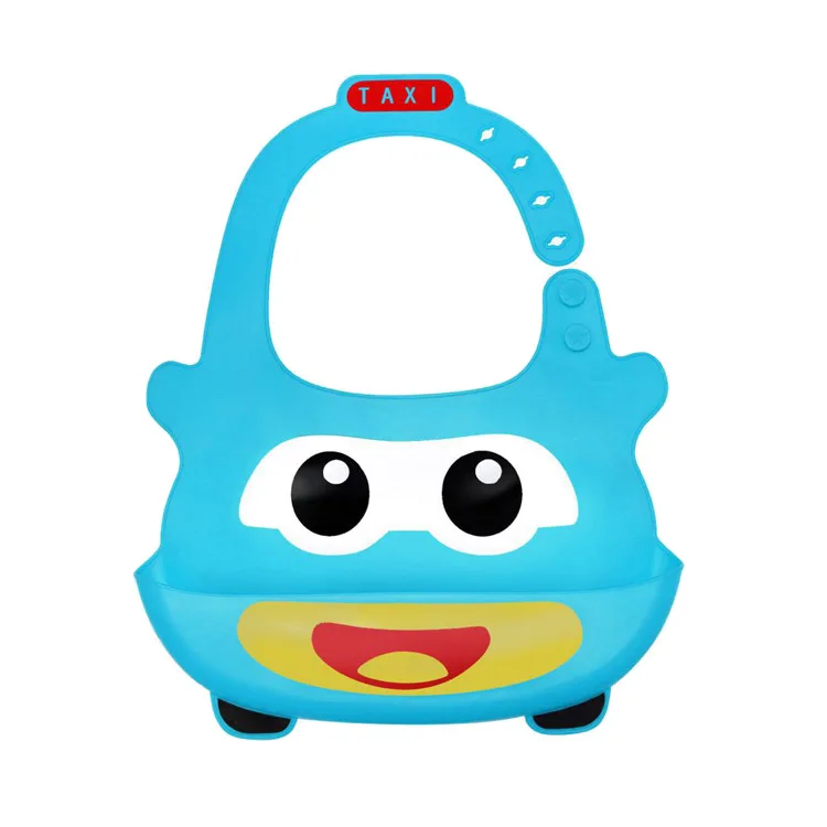 Супер мягкий большой карман Детские Непромокаемые нагрудники еда класс дети унисекс дизайн силиконовые нагрудники