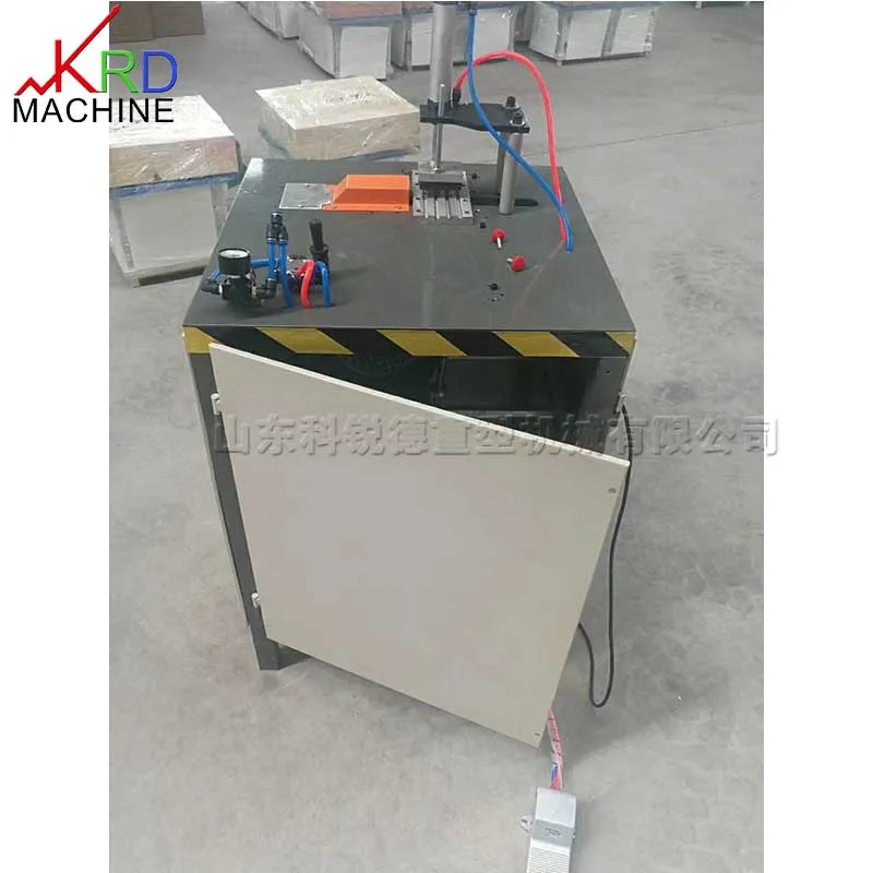 Aluminum T-bar cutting machine Automatic knife-type bending machine Decorative strip automatic angle cutting machine
