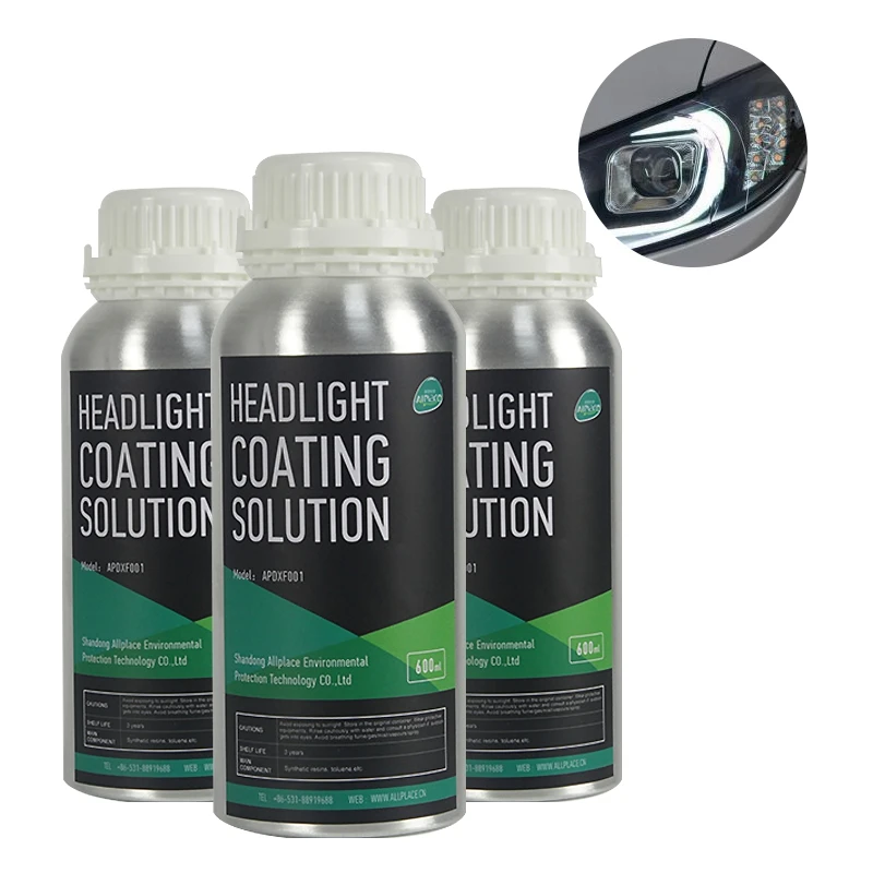 Жидкое УФ-покрытие для ремонта автомобильных фар