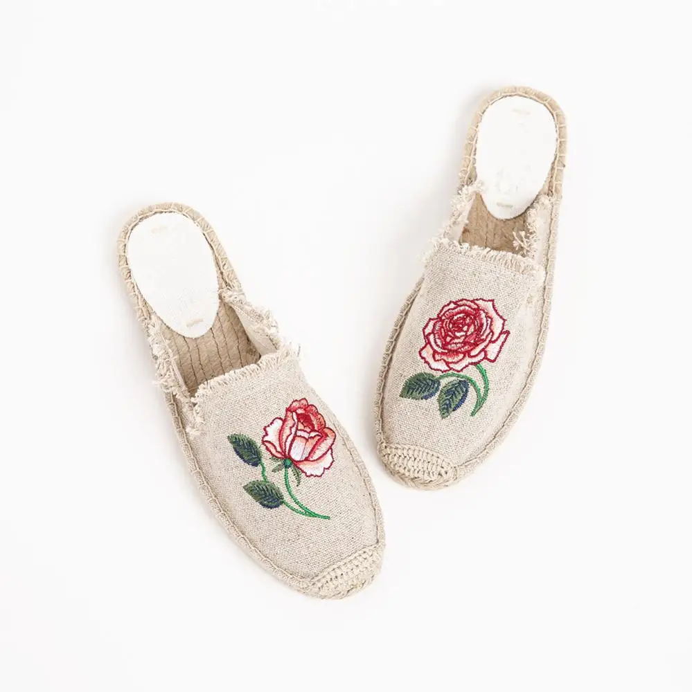 Nicecin Wholesale Jute Sole Le Femme Espadrille Sandal