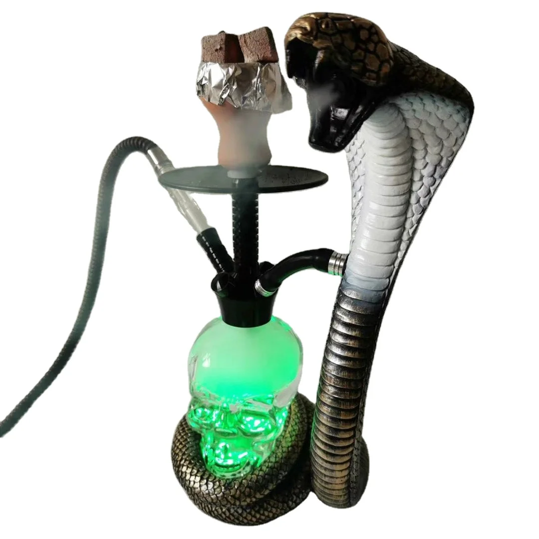 Ready ship new morden hookahs snake hookah snake design hookah shisha