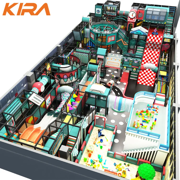 Children Commercial Playground Slide Amusement Soft Play Indoor Playground For Home