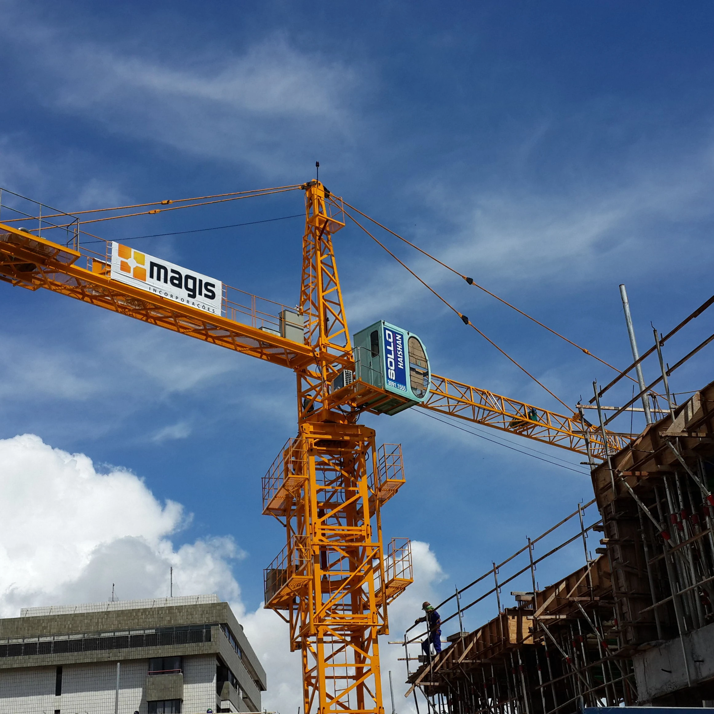 QTZ80 Tower Crane