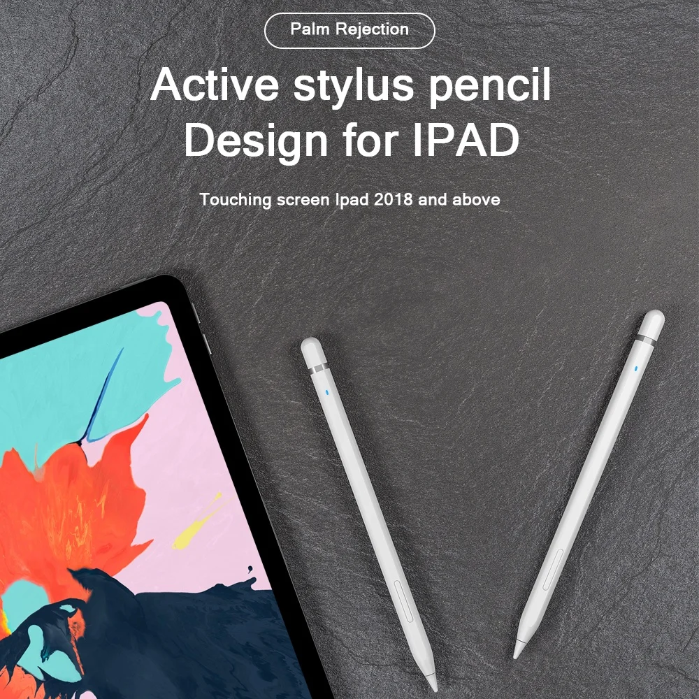 Оптовая продажа перезаряжаемый стилус ручка для iPad активный планшета Apple отвода