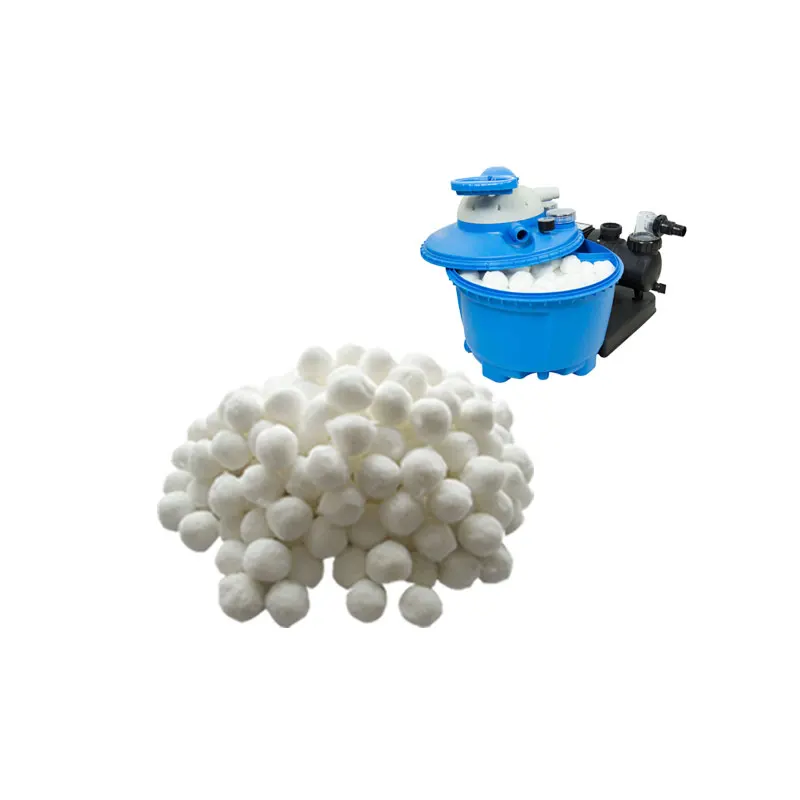 
Bio Polyester Filter Balls Fiber Ball Filter Tank Pool For Swimming Water Treatment 