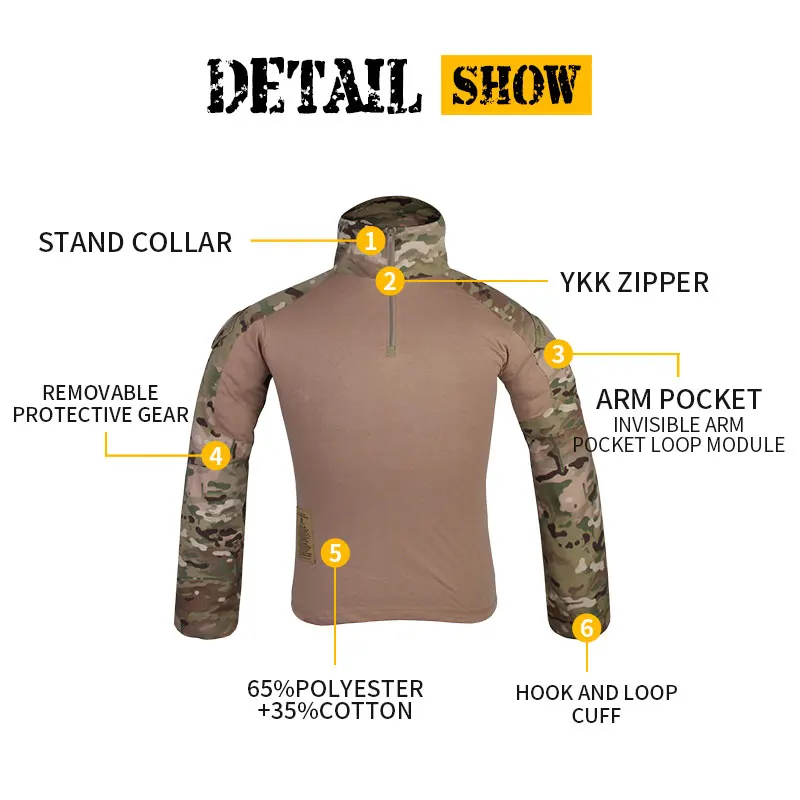 Emersongear G2, тактическая боевая рубашка, брюки, Униформа, аренда, купить тактические униформы