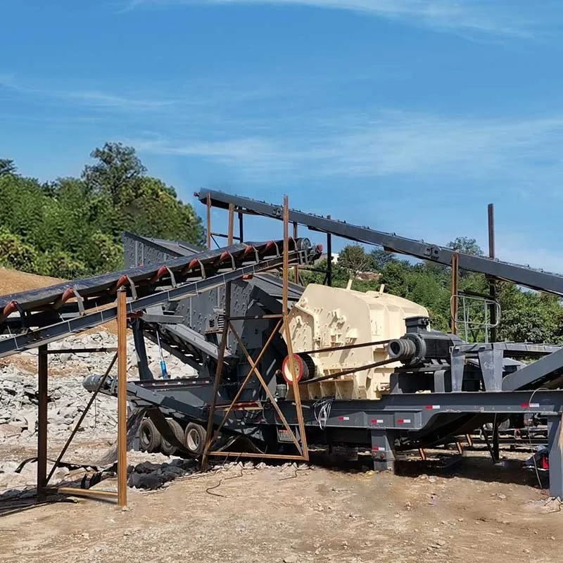 New Products Original Stone Equipment Machinery Gravel Granite Limestone Basalt Andesite Mobile Impact Crusher Price Offer