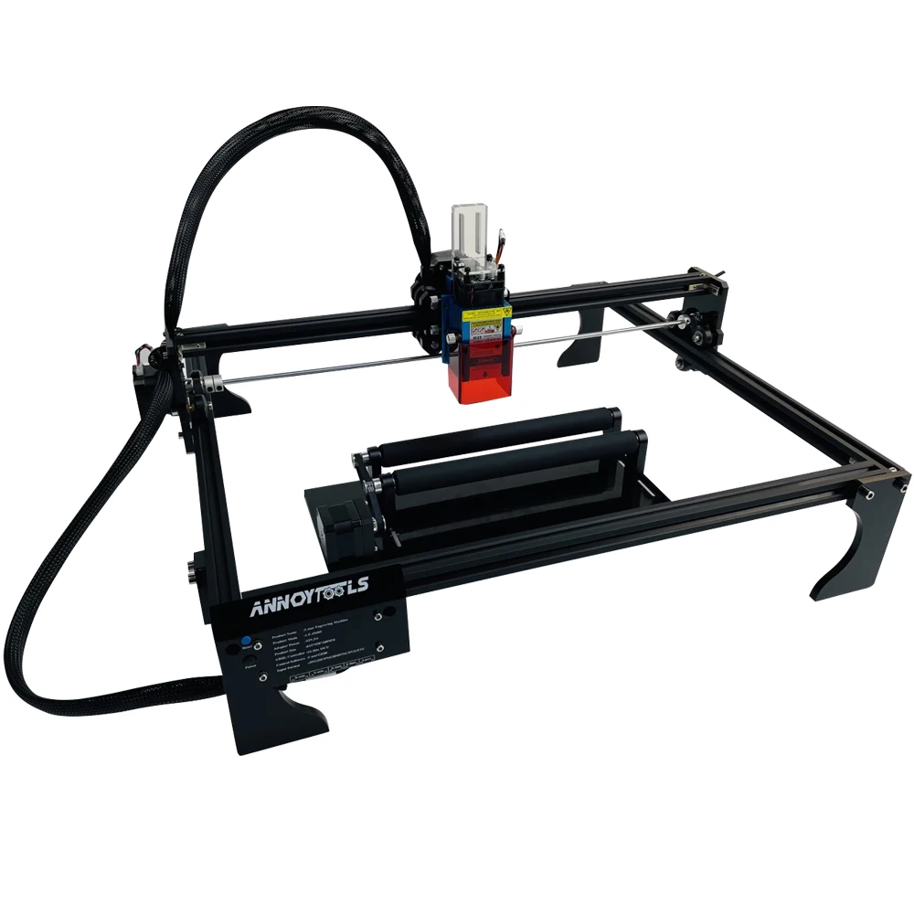 High Torque Laser Engraver Laser Engraving Cutting Machine Engraver With Rotary Axis