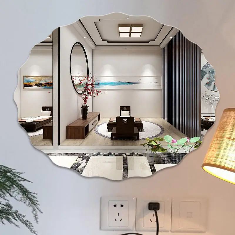 Classic Wall Accent Irregular Mirror Unique Wall Mirrors Home Decoration