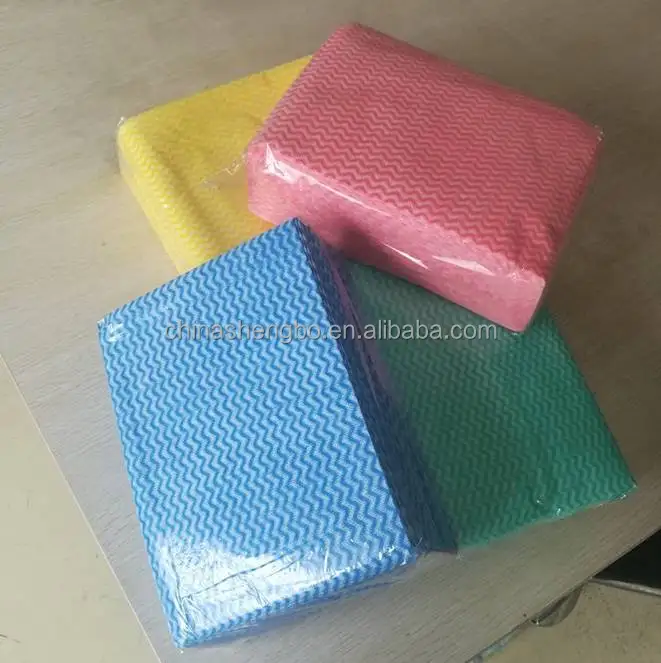 Multi Purpose Non woven Cleaning Cloths Disposable Kitchen Dishcloth Rag Hand Wipes Dish Cloths Floor Wipes Wholesale Customized