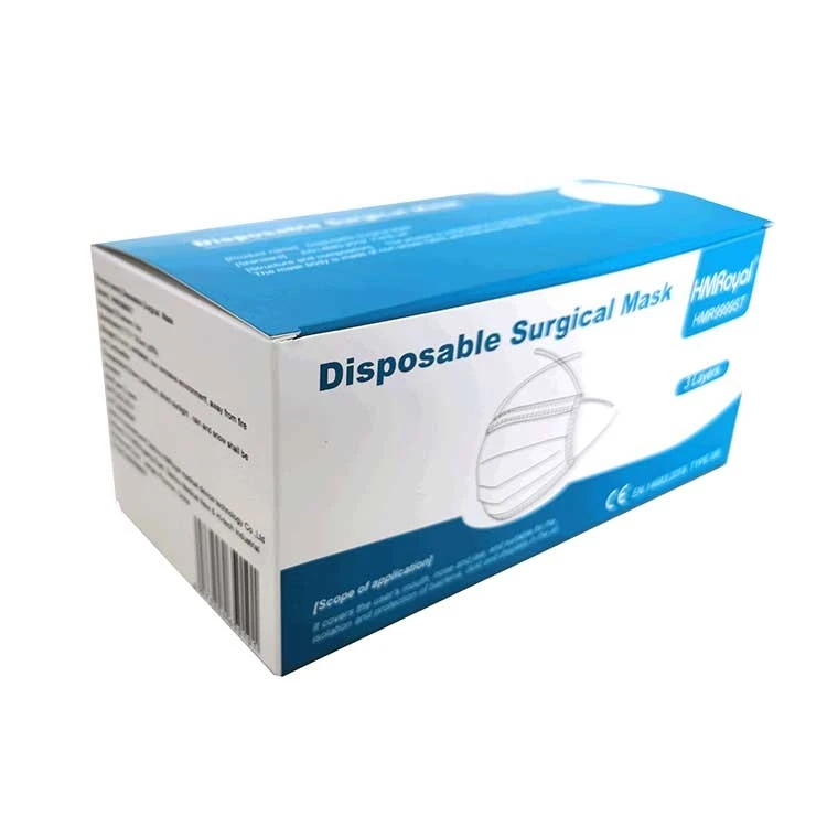 Medical Disposable Surgical Medical Masks Three-Layer Customizable Packaging Sterilized Medical Masks