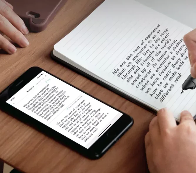 Convenient Business Taking Note Digital Smartpen Compatible with Capture Writing Tool Smart Pen Comes with Notebook