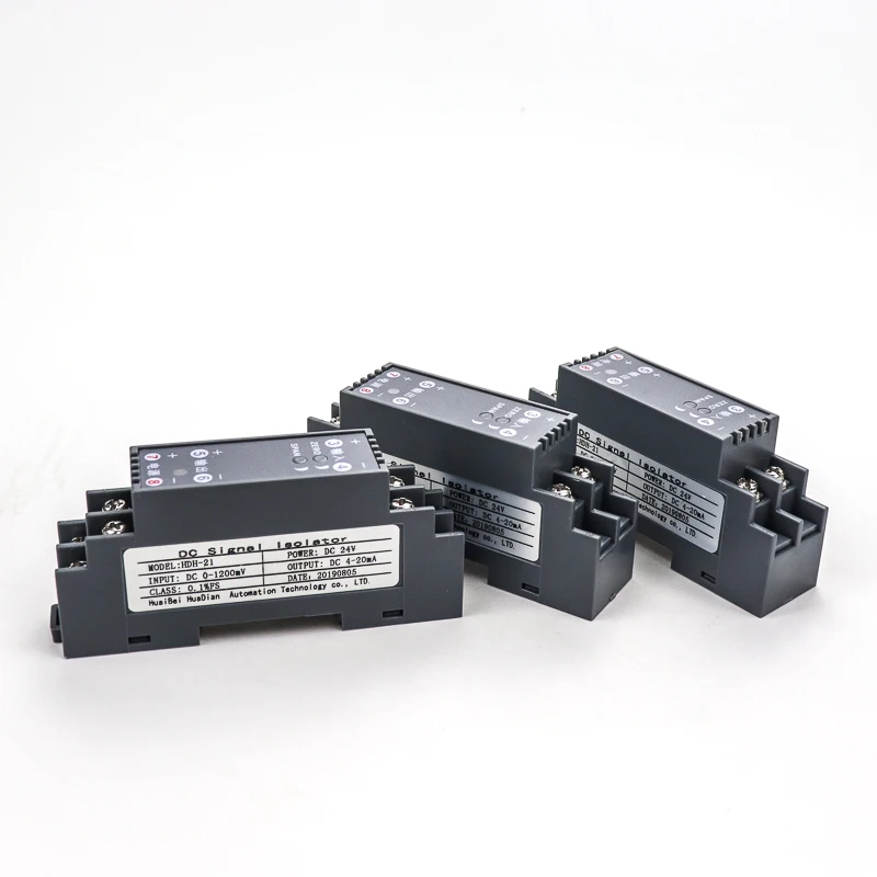 HDH dc 24v analog signal converter 75mv 420ma