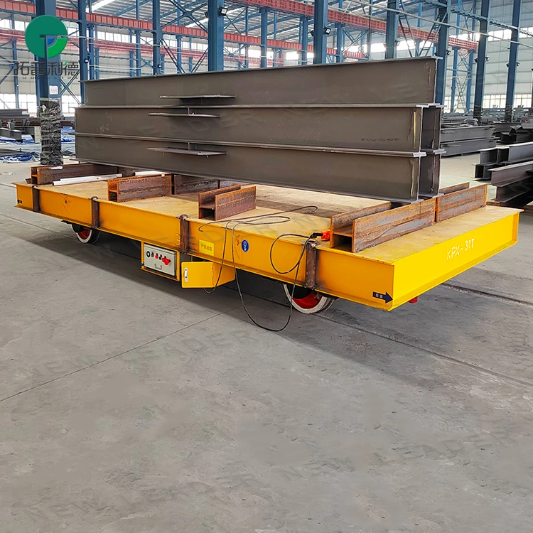 Vehicle Assembly Line Rail Transfer Cart