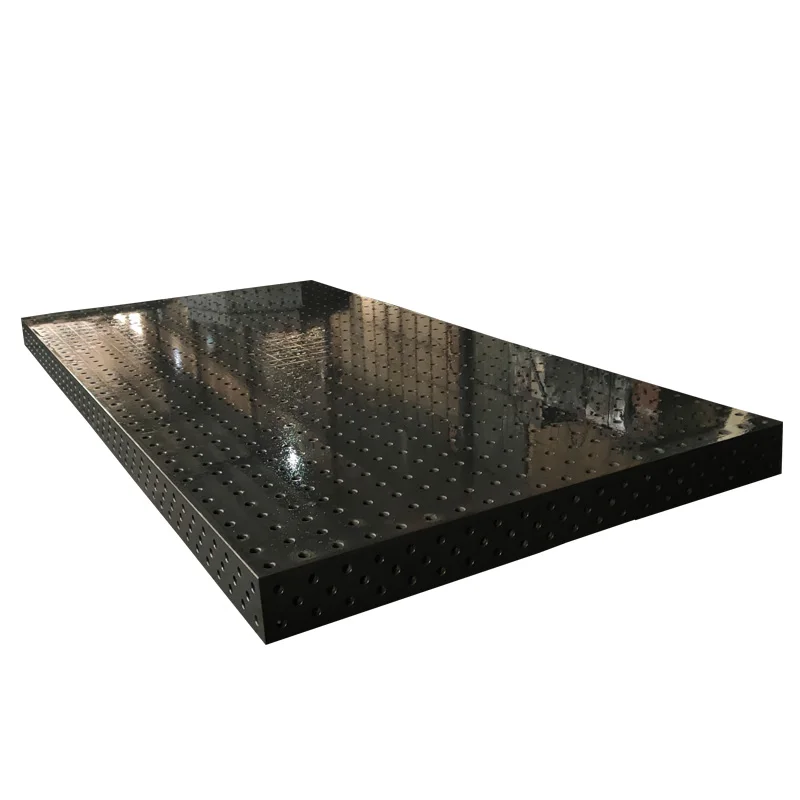 Protection Surface and Against Welding Spatter Cast Iron 3D Table Platform Measuring Tools on