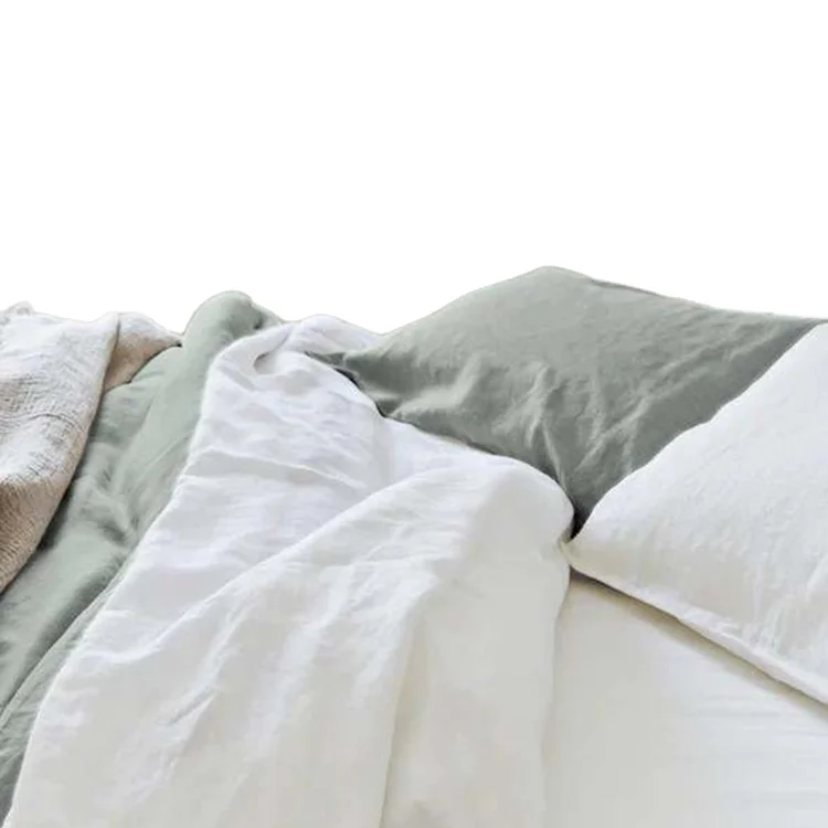 LZ 25% off linen duvet cover french flax 100% linen fitted sheet stone washed flax pure french linen bedding bed sheets sets