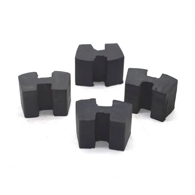 Manufacturers Supply Can Be Customized Size Durable Shockproof Mute Hard Rubber Block