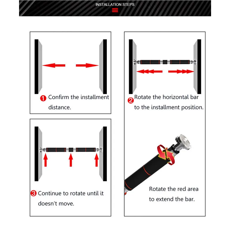 Professional Gymnastics Fitness Equipment Commercial Pro Portable Indoor Height Adjust Home Horizontal Bar
