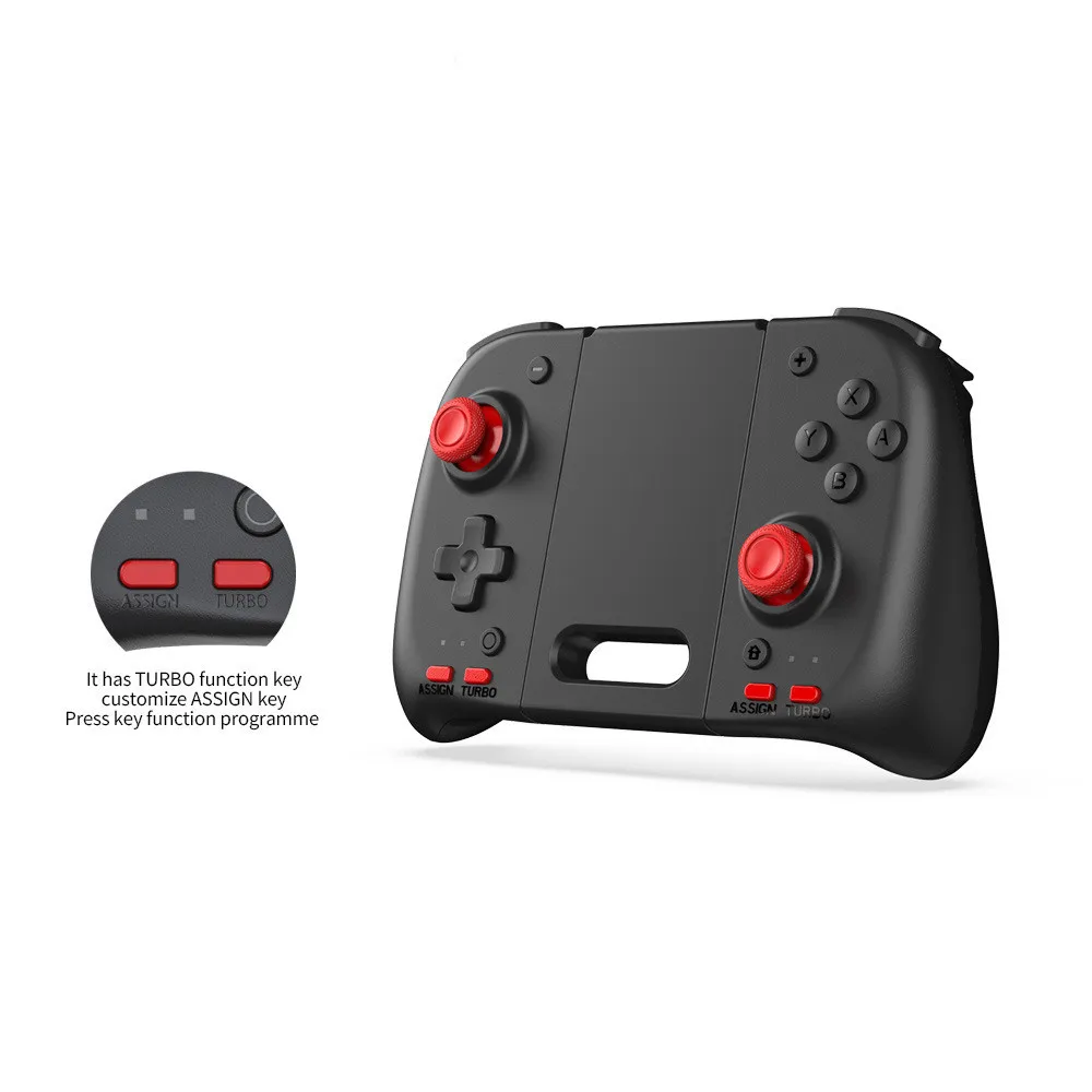 Wireless Controller for Nintendo Switch OLED Gamepad Handheld Grip Left Right Split Handle Console for NS OLED Joypad