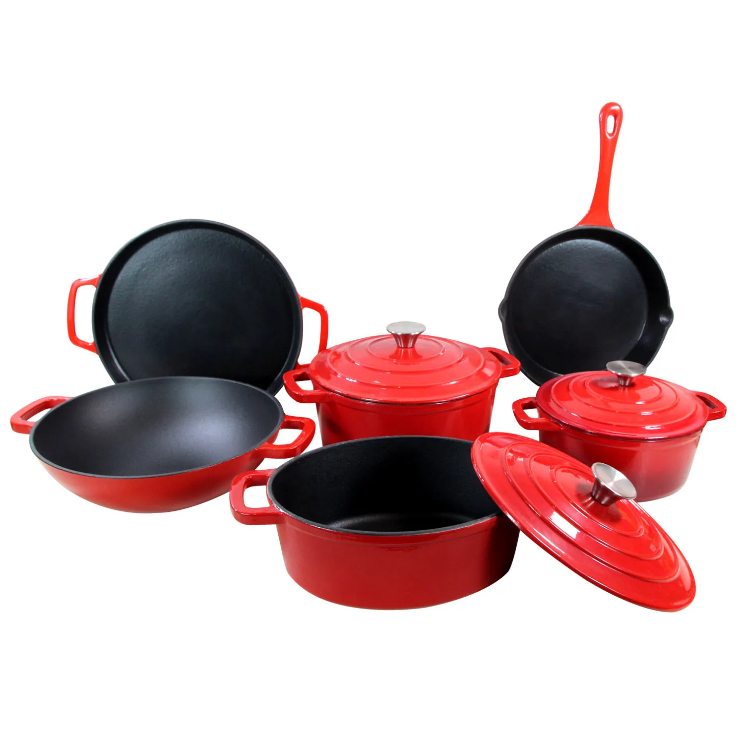 Top Quality Low Price Cookwin Cookware Cast Iron Cookware Cast Iron Cookware Set