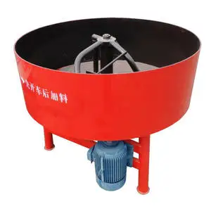 Concrete Mixer Secondary Mortar Cement Storage Tank JW500 Forced Multifunctional Vertical Flat Mouth Mixer