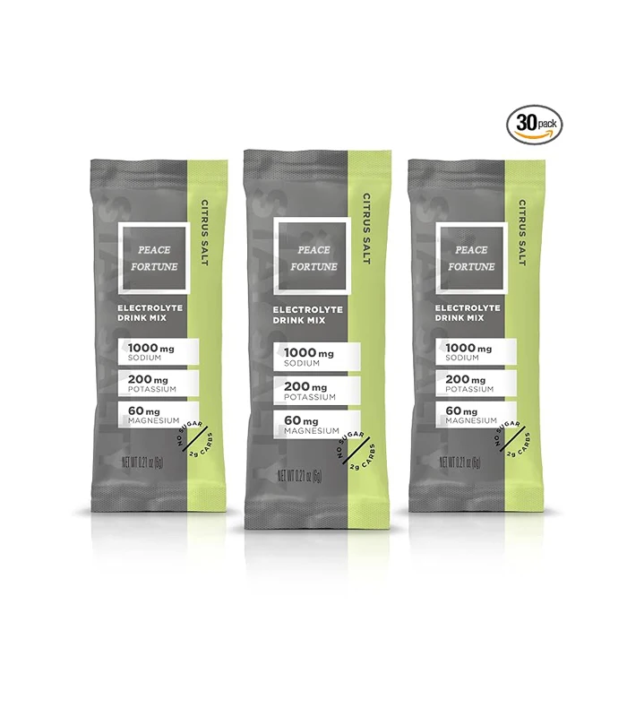 Нулевой сахар Электролиты-Цитрусовая соль | Напиток смесь Электролит напиток порошок